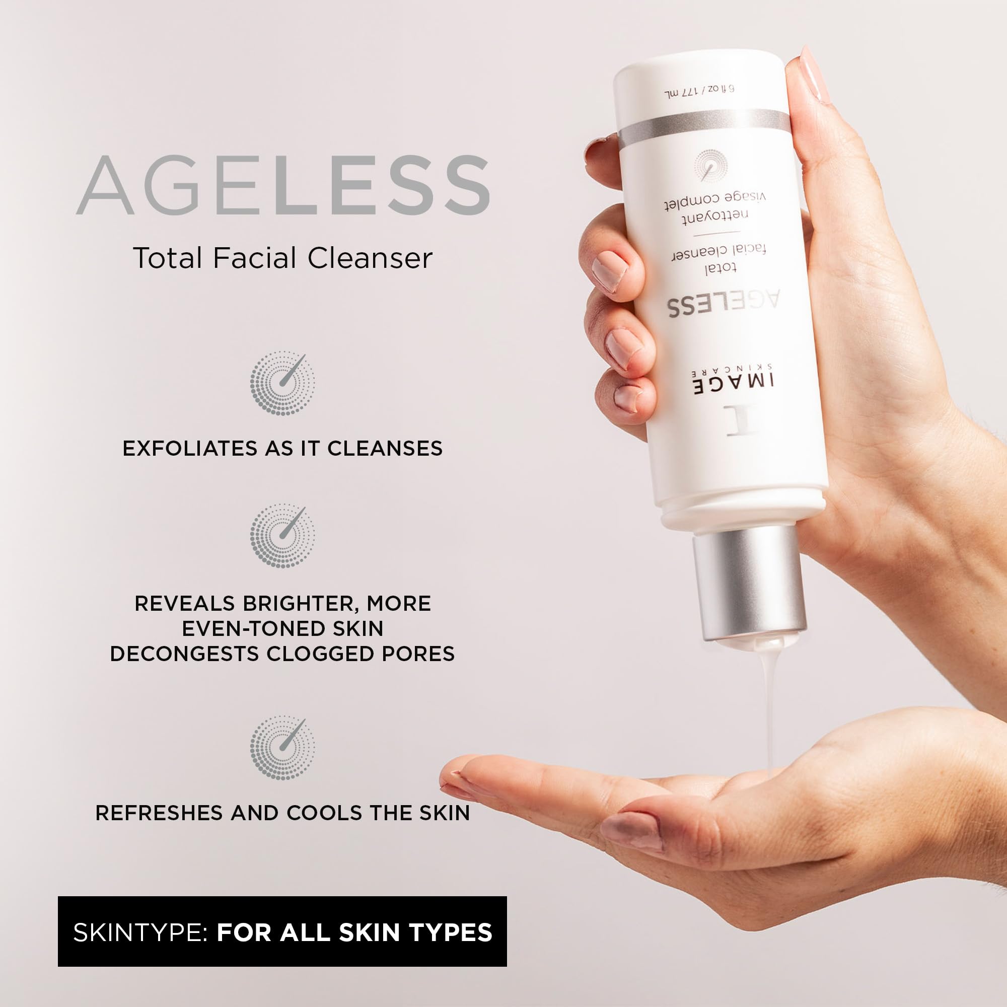 Image Skincare Ageless Total Facial Cleanser, 6 Ounce